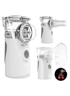 Filly Ultrasonic Inhaler Mesh Nebulizer, household Nebulizer for children adult, Mini Handheld Portable steam nebulizer with mask, humidifier for home and travel(Assorted Colors)  - Image 1