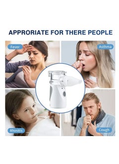Filly Ultrasonic Inhaler Mesh Nebulizer, household Nebulizer for children adult, Mini Handheld Portable steam nebulizer with mask, humidifier for home and travel(Assorted Colors)  - Image 4