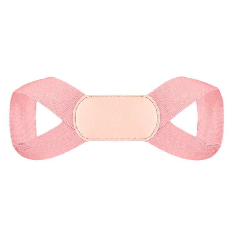 Pink Adjustable Invisible Posture Corrector Back Brace for Adults Hunchback Relief - Image 2