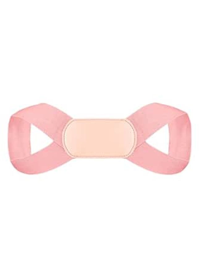 Pink Adjustable Invisible Posture Corrector Back Brace for Adults Hunchback Relief - Image 1