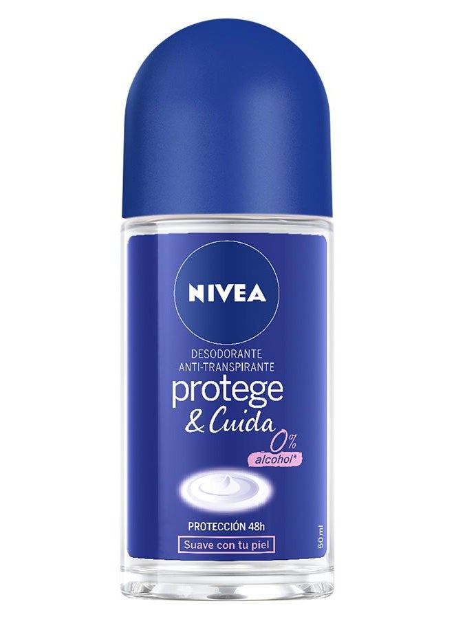 Nivea نيفيا رول أون حماية ورعاية 50 مل عبوة من 6 - Image 3