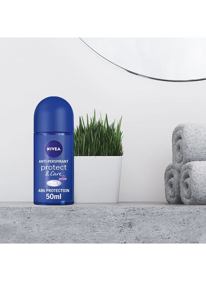 Nivea نيفيا رول أون حماية ورعاية 50 مل عبوة من 6 - Image 5