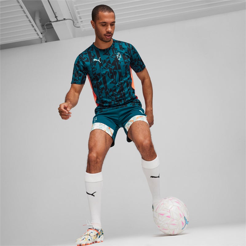 PUMA NEYMAR JR Creativity Mens Blue Football Jersey - Image 4