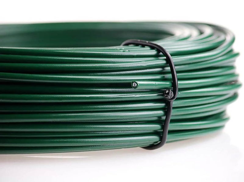 Blumfye PVC Coated Heavy Duty GI Wire Rope for Drying ClothesClothesline Length 15 Meter 50 Feet Multicolour Pack of 1 - Image 3
