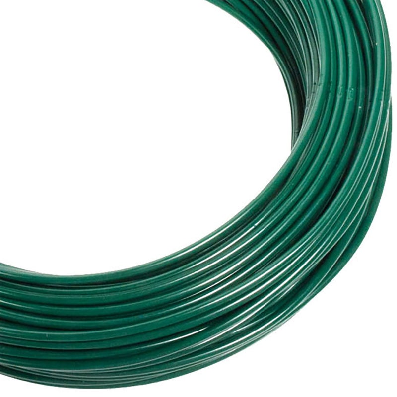 Blumfye PVC Coated Heavy Duty GI Wire Rope for Drying ClothesClothesline Length 15 Meter 50 Feet Multicolour Pack of 1 - Image 2