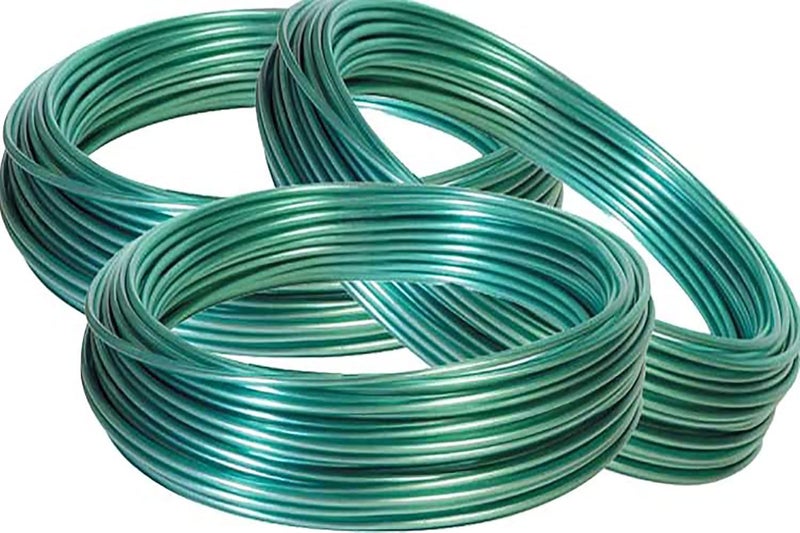 Blumfye PVC Coated Heavy Duty GI Wire Rope for Drying ClothesClothesline Length 15 Meter 50 Feet Multicolour Pack of 1 - Image 4