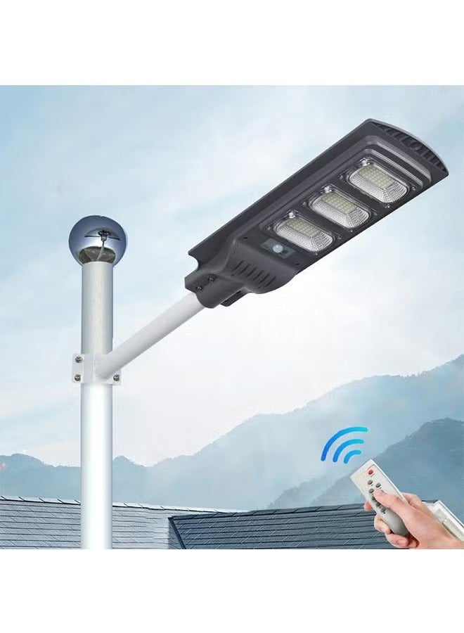 LED Solar Street Light-Solar Lighting with Remote Control and Motion Sensor, Suitable for Garages, Lanes, Courtyards and Outdoor Emergencies - Image 1