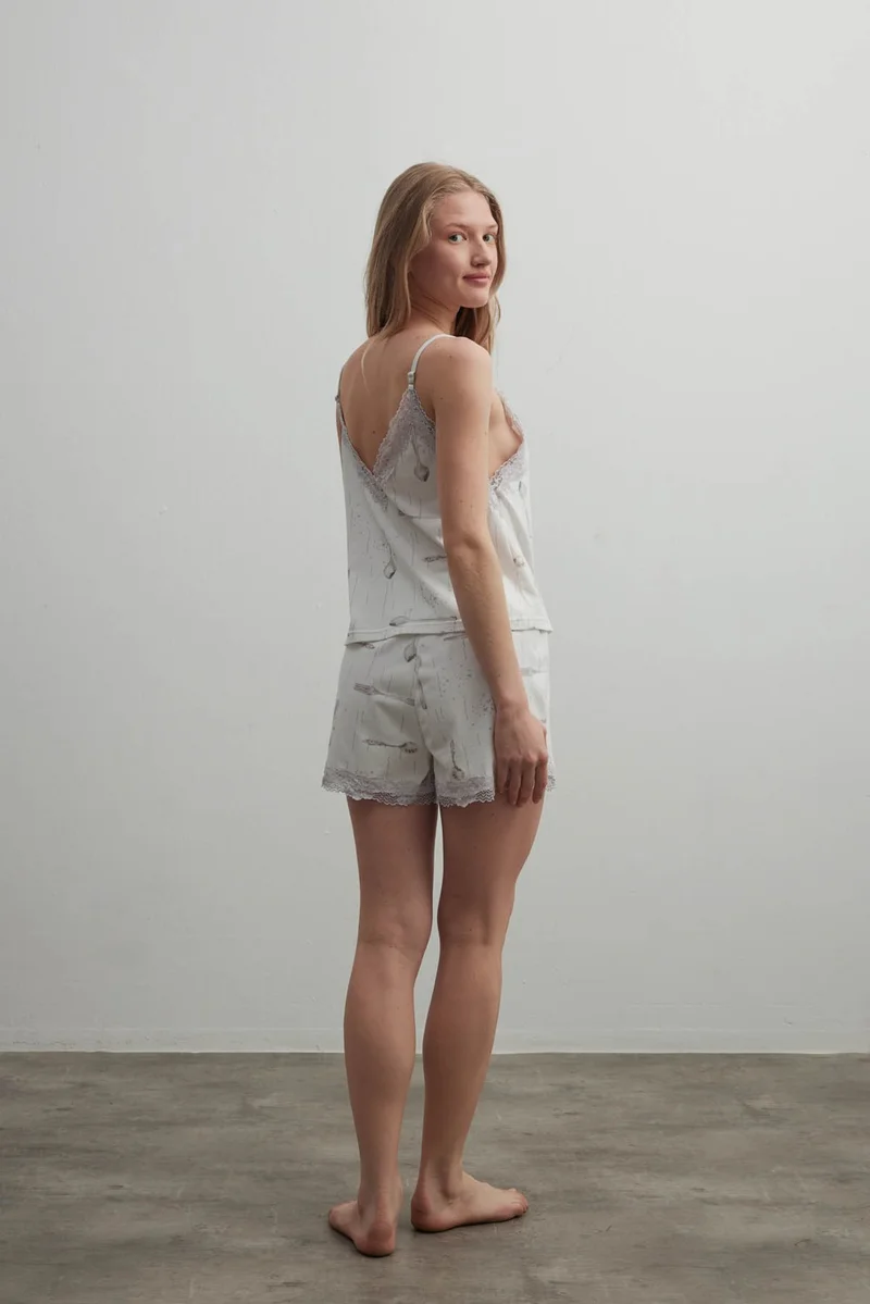 Hays Women's Cotton Adjustable Rope Strap V Neck Tank