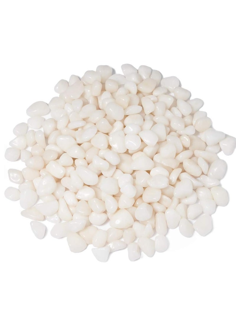 20kg Polished Natural White Pebbles with a size of 6-8 mm, ideal for garden landscaping and fish tank vases - pzsku/ZBF9377283EF5693809F6Z/45/_/1711533521/68a20914-705d-4a15-9b61-fde6ae1ae45a