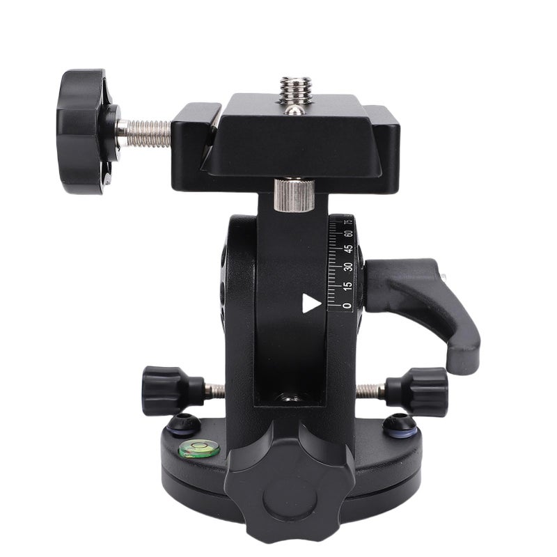 90 Degree Adjustable Aluminum Alloy Telescope Latitude Adjustment Seat with 3 8 Inch Screw - Image 2