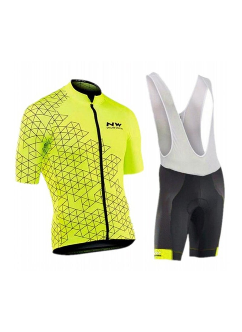 KUYING Outdoor Mountain Bike Road Bike Riding Suit Set 