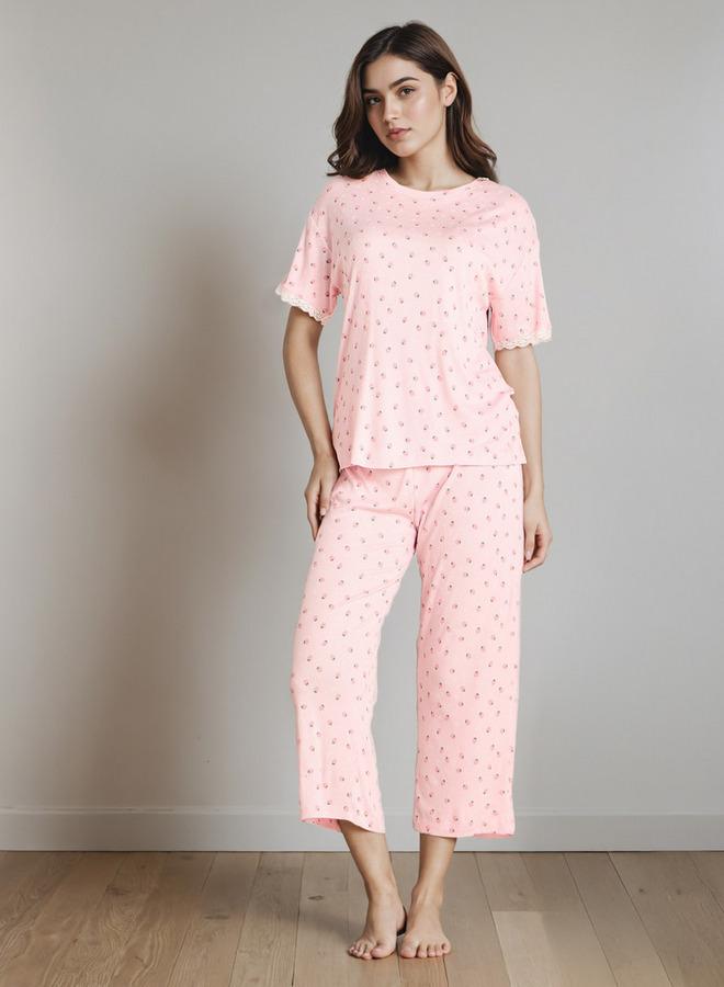 سبلاش فيڤ طقم كابري مطبوع - Image 1