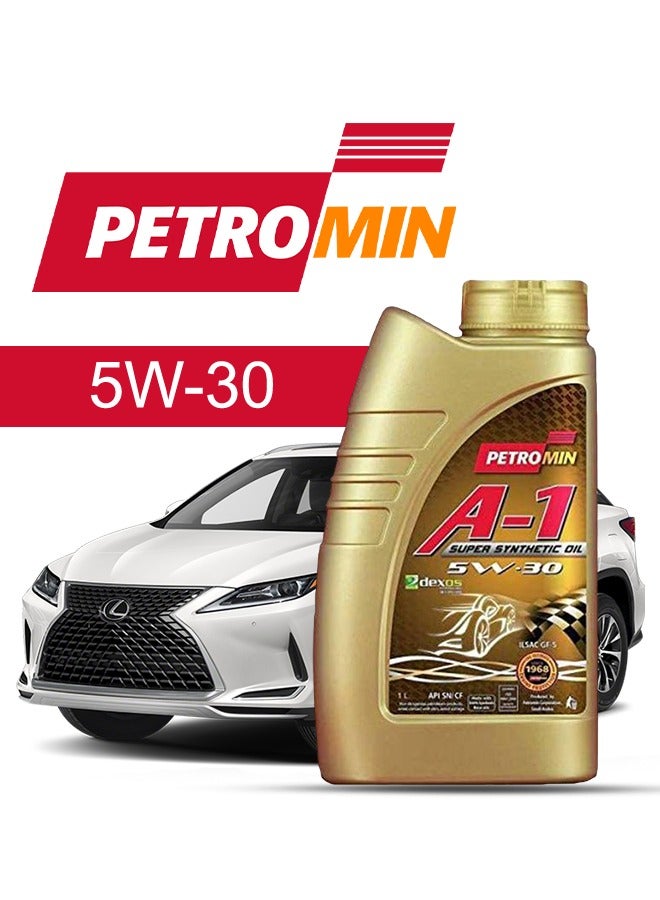 Petromin Engine Oil – For Lexus RX V4 2024 - 2022, 6 Liter,  5w30 Petromin - With Engine Oil Filter -  2022 2023 2024