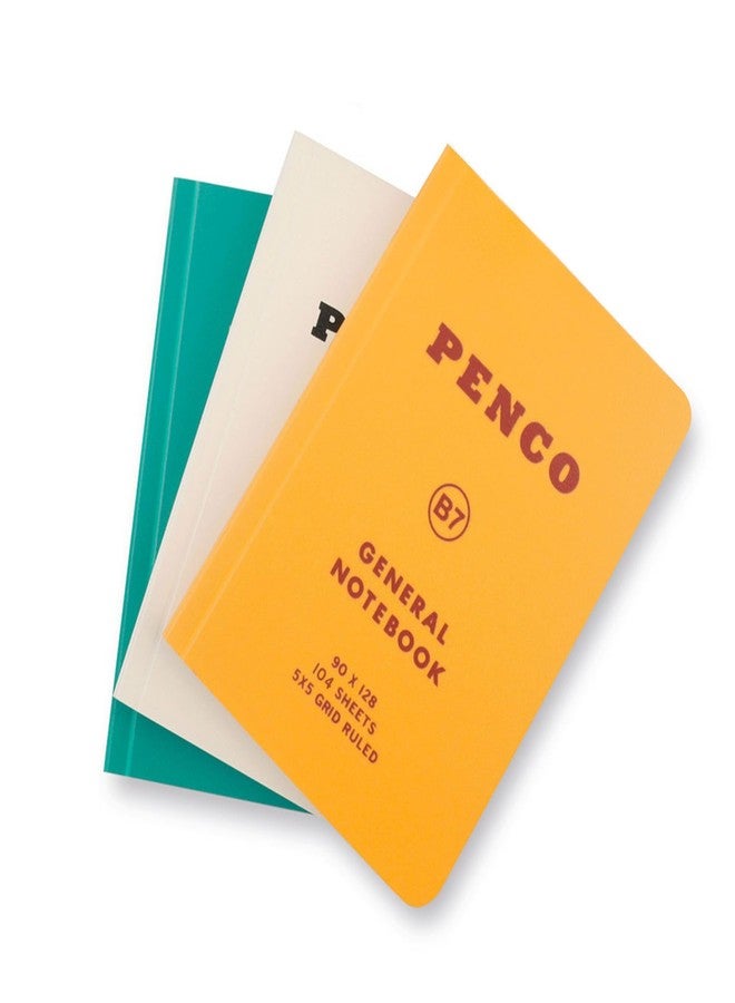 HIGHTIDE PENCO CN158 Soft PP Notebook, B7, Yellow - Image 3