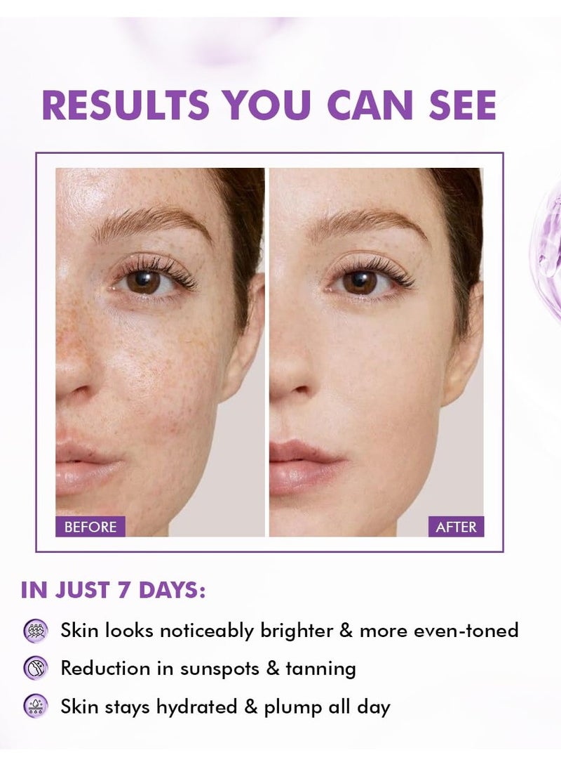 CONSCIOUS CHEMIST Sunscreen SPF 50 PA++++ | 50g | Sunscreen for Oily Skin, Gel Sunscreen, Niacinamide with Black Berry Extract, Hybrid Lightweight, All Skin Types - Berry Bright - Image 2