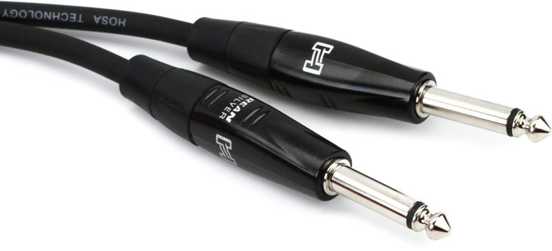 Hosa HGTR-005 REAN Straight to Same Pro Guitar Cable, 5 Feet - Image 1