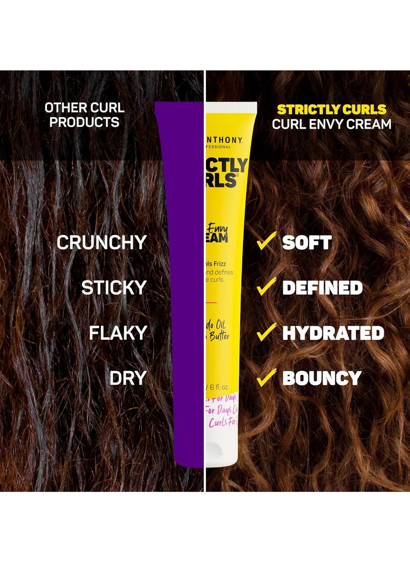 Strictly Curls Hair Cream With Avocado Oil And Shea Butter 177ml