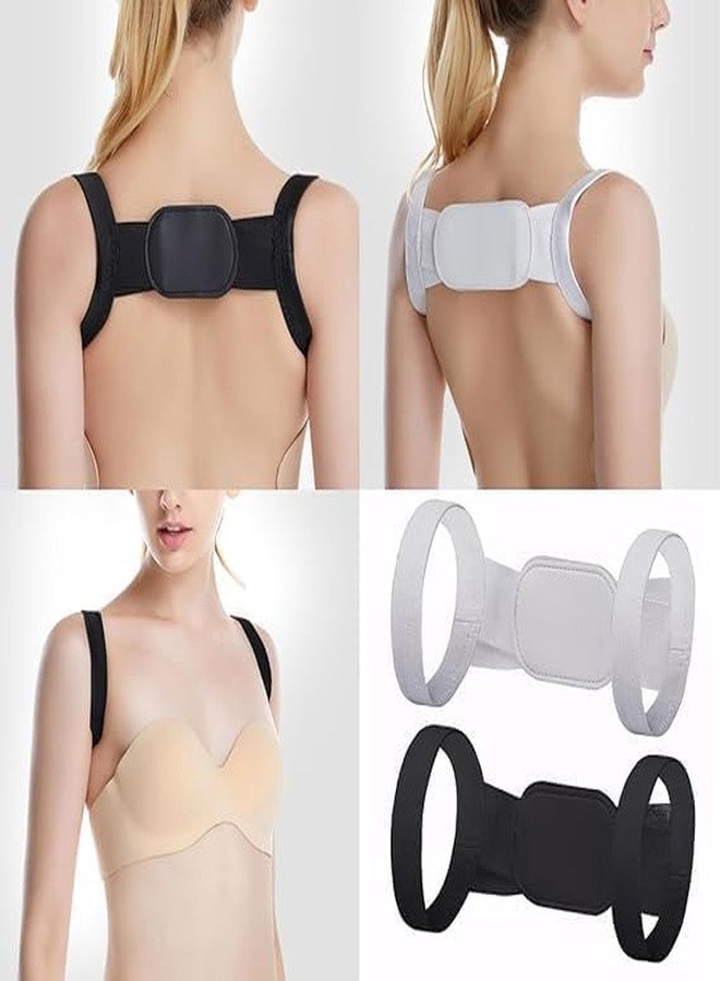 Wiscot Free Size Posture Corrector For Men And Women Back Support Belt Back Pain Back Straight And Shoulder Support Belt (pack of 1/Multicolour) - Image 1