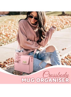 EVEREEN Adjustable Crossbody Bottle Holder Storage Bag with Detachable Strap, Compatible with Most Water Bottles, Versatile Pouch for Outdoor Use - Durable Material, Innovative Mounting Design for Various Settings  - Image 2