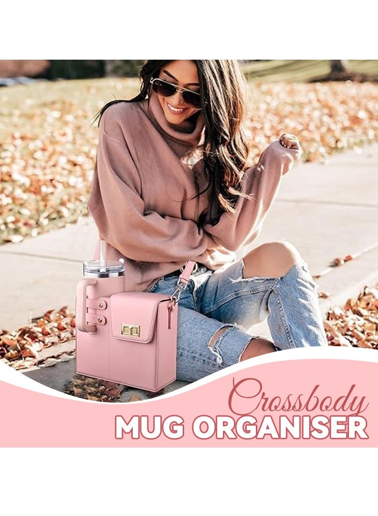 إيفرين حقيبة تخزين حامل زجاجات قابلة للتعديل مع حزام قابل للفصل، متوافقة مع معظم زجاجات المياه، حقيبة متعددة الاستخدامات للاستخدام في الهواء الطلق - مادة متينة، تصميم تركيب مبتكر لإعدادات مختلفة - Image 2