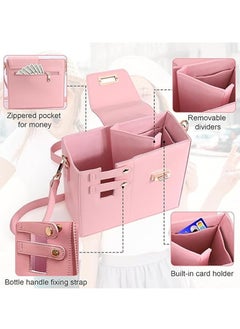 EVEREEN Adjustable Crossbody Bottle Holder Storage Bag with Detachable Strap, Compatible with Most Water Bottles, Versatile Pouch for Outdoor Use - Durable Material, Innovative Mounting Design for Various Settings  - Image 5