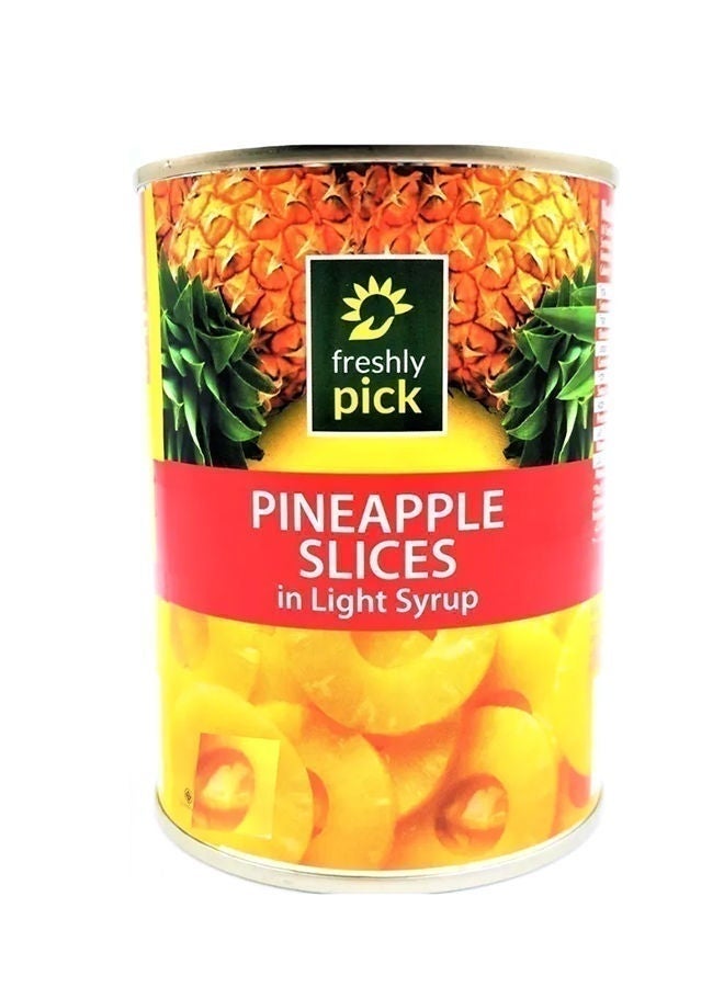 Pineapple Slices In Light Syrup, Thailand
