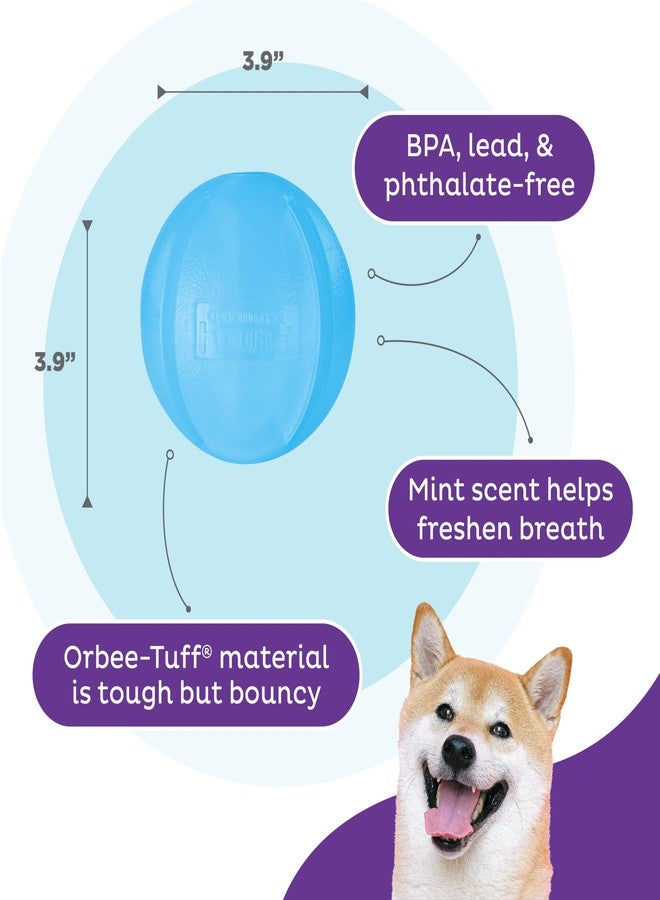 Outward Hound Guru Treat-Dispensing Puzzle Ball Dog Toy, Blue - Image 3