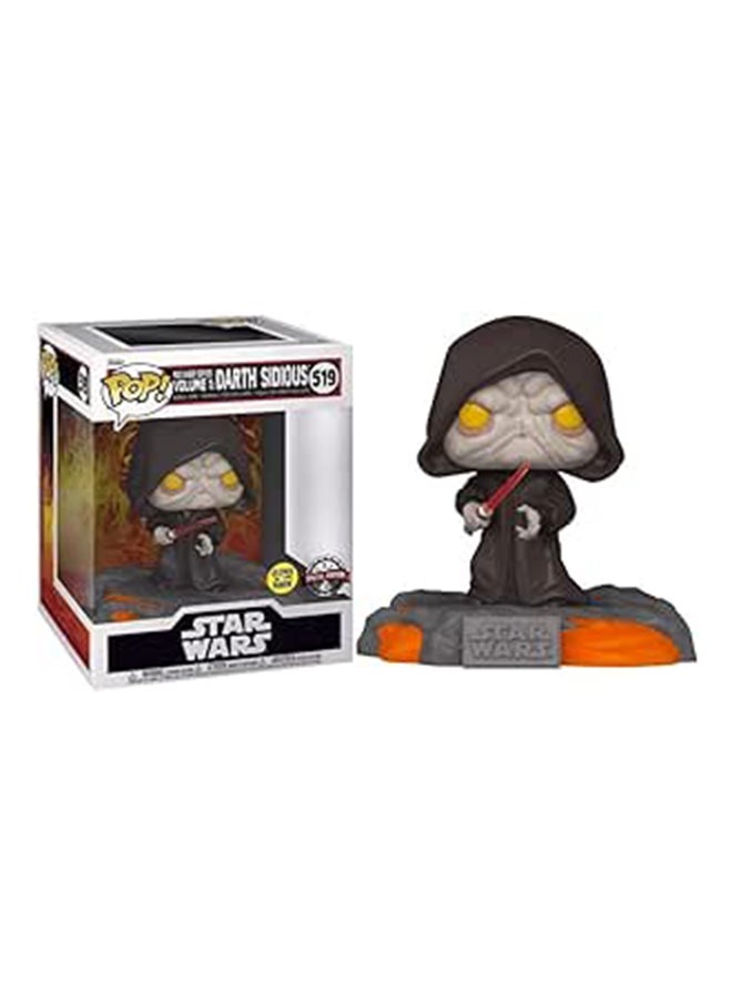 Funko Funko Pop Deluxe! Star Wars: Sith- Darth Sidious (Gw)(Exc) - 63293, Multi Color 