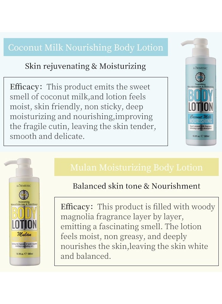 Kormesic غسول جسم ماغنوليا 500 مل-زهري ومرطب - Image 2