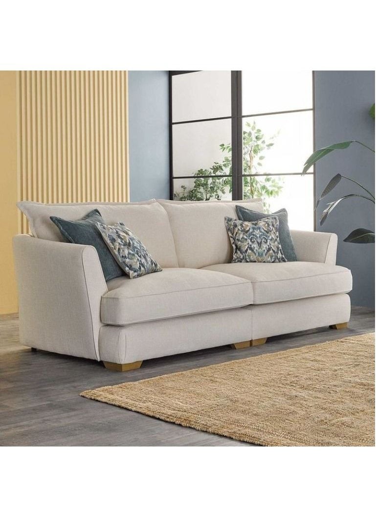 ماركة غير محددة - كنبة من الخشب الزان والاسفنج كثافة 30 - Image 1