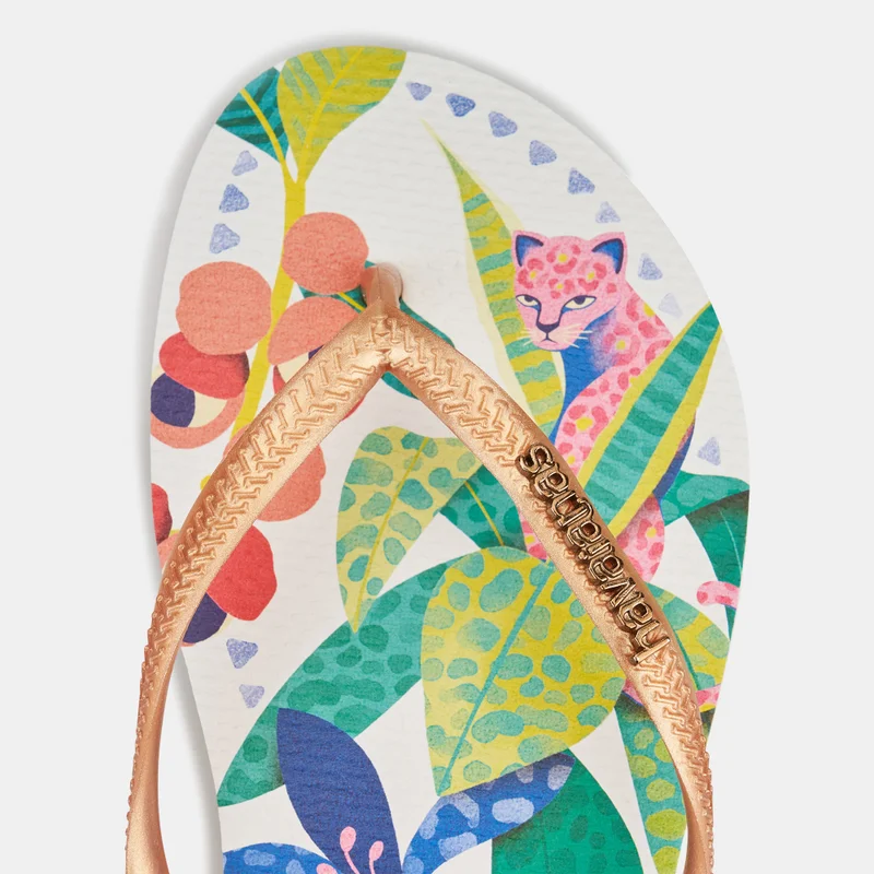 havaianas Women's Slim Tropical Flip Flops