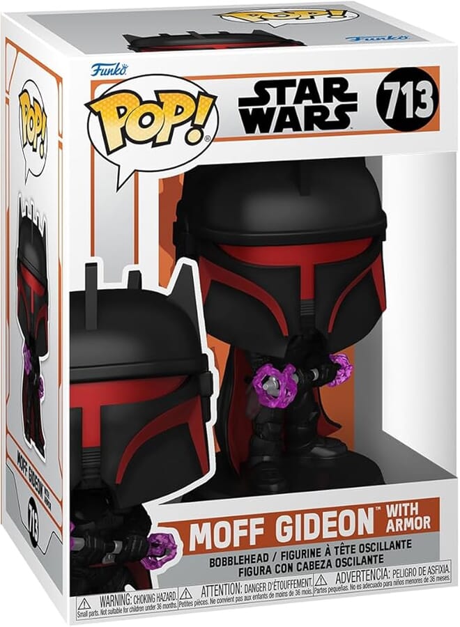 Funko Pop! Star Wars: Star Wars: The Mandalorian S10 - Moff Gideon with Armor #713