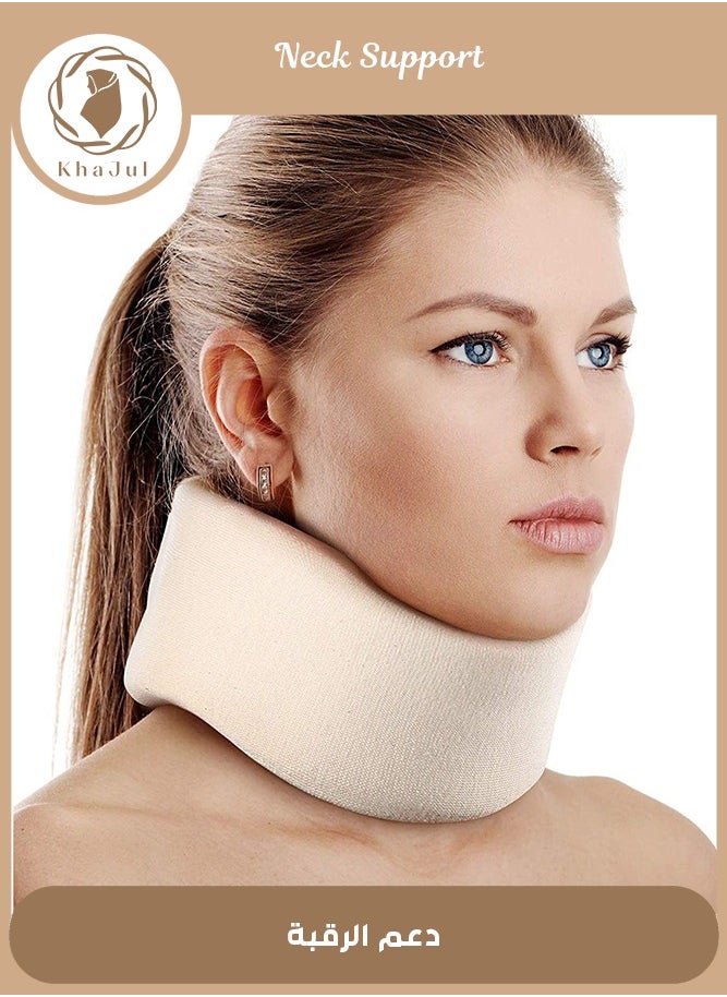 KHAJUL Neck Support, Soft Foam Neck Support Universal Neck Support for Everyone  - Image 1