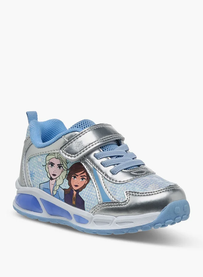 ديزني Girls Frozen Light-Up Sneakers