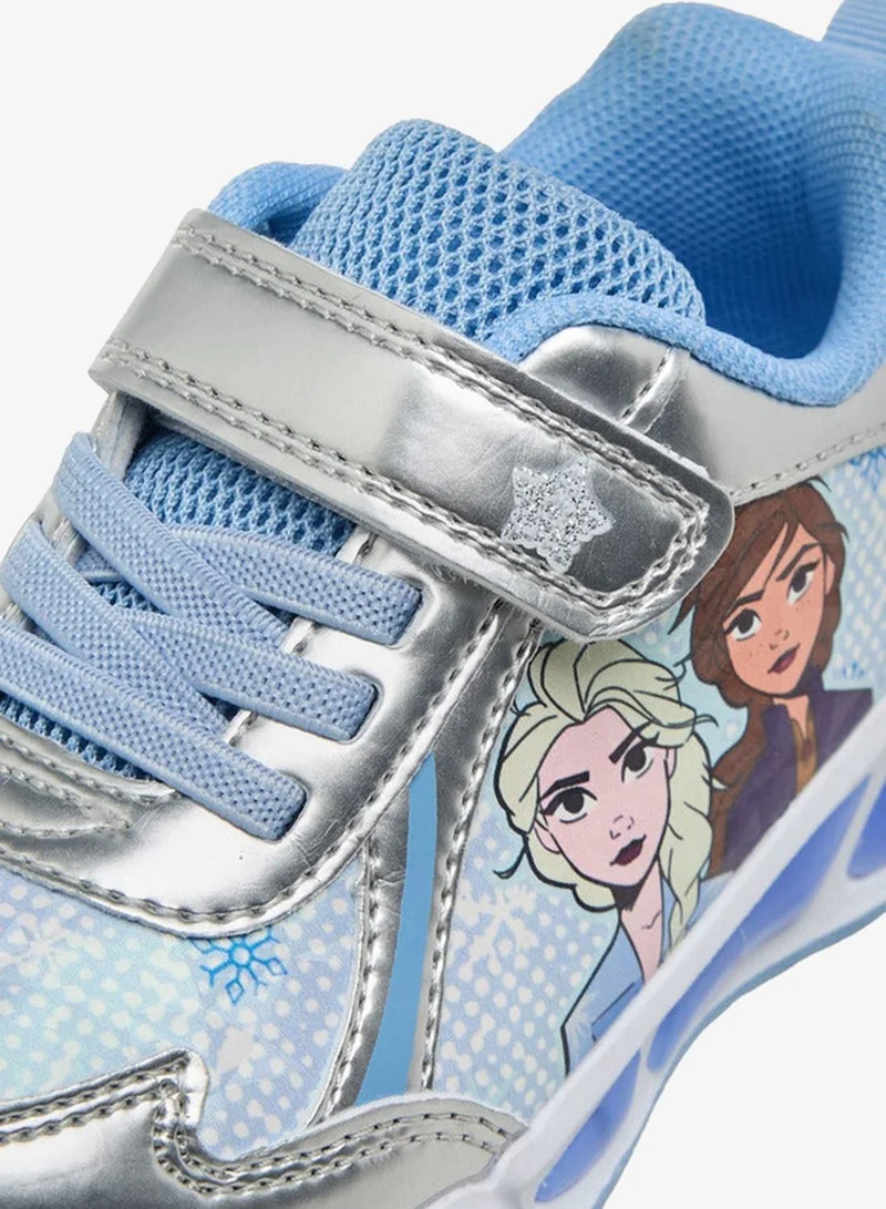 Disney Silver Girls Frozen Light-Up Sneakers for Women | Best Price UAE