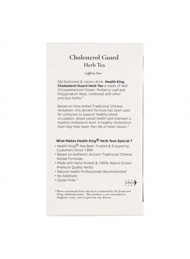 Health King شاي الأعشاب لحماية الكوليسترول، أكياس شاي، 20 كيس - Image 4