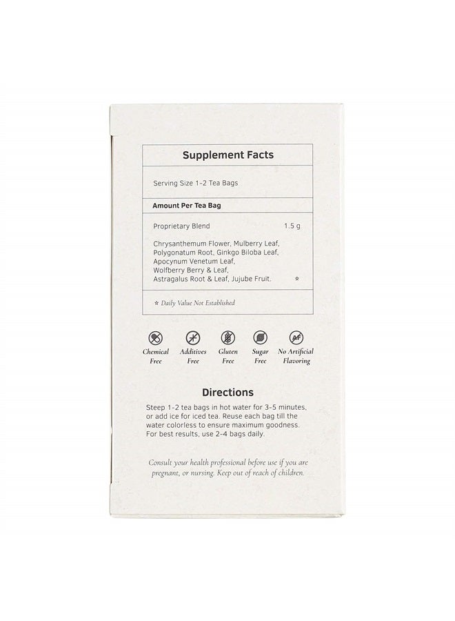 Health King شاي الأعشاب لحماية الكوليسترول، أكياس شاي، 20 كيس - Image 3