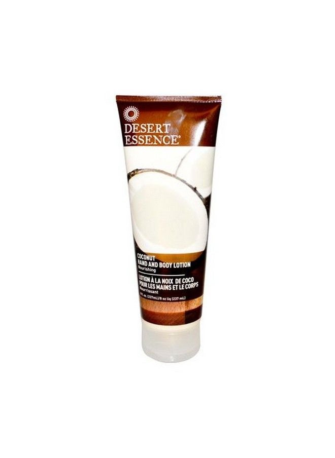 DESERT ESSENCE Organics Coconut Hand And Body Lotion 8 Ounce 6 Per Case.  - Image 2
