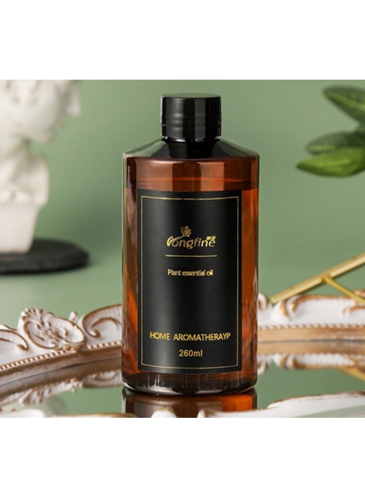 LONGFINE Freesia Scented Fragrance Oil Reed Diffuser Refill Larger Size 260ml Bottle - Image 1