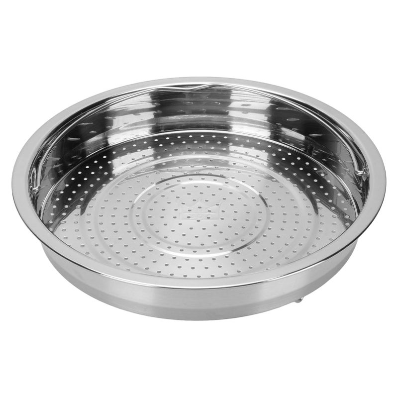 Stainless Steel Vegetable Steamer Basket 23cm with Handle for Cooking Dumplings - Image 4