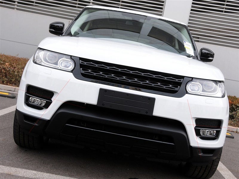 METYOUCAR Black ABS Front Light Lamp Strips Cover Trim For Land Rover Range Rover Sport 2014-2017 - Image 4