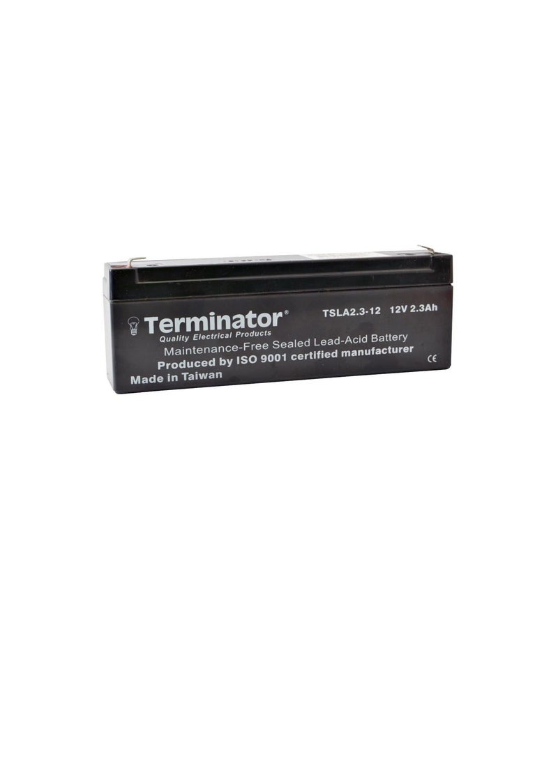 Terminator SLA Battery 12V-2.3Ah TSLA 2.3-12 - Image 2