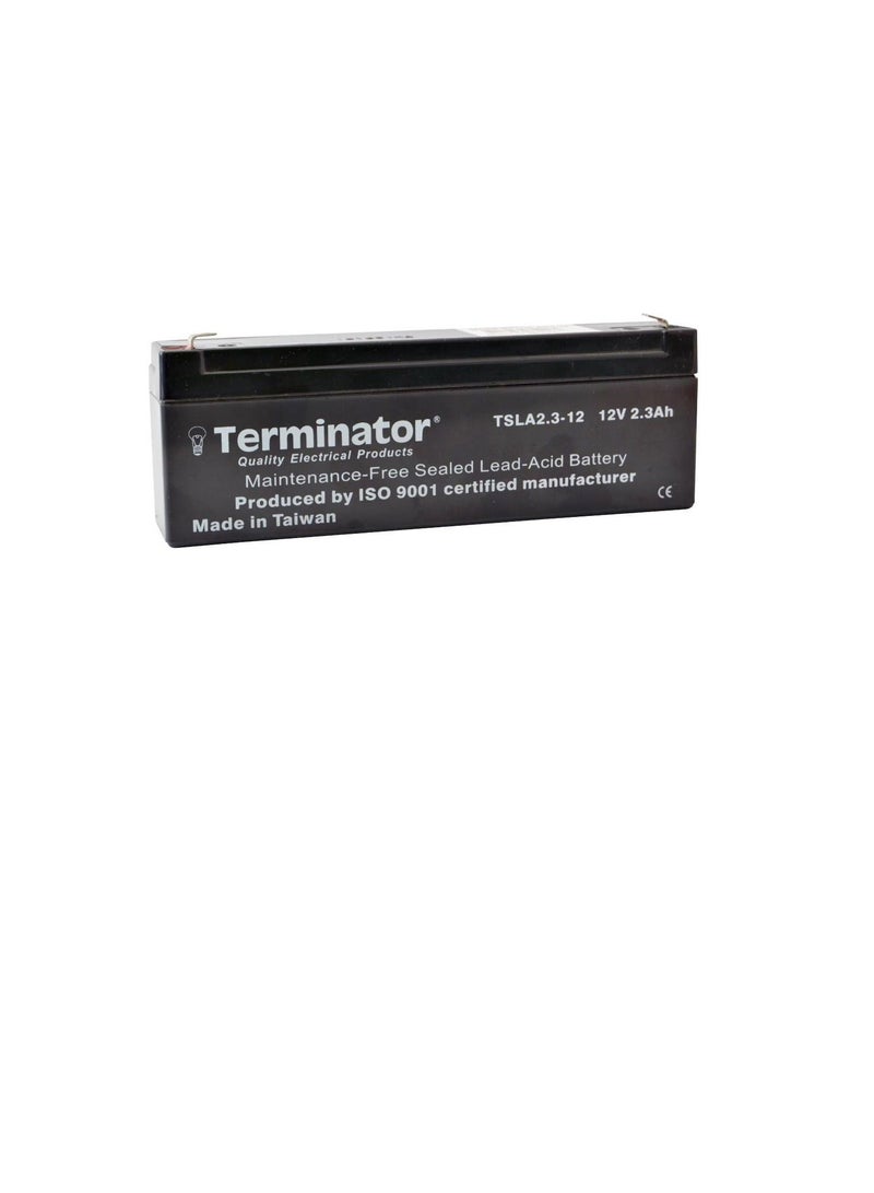Terminator SLA Battery 12V-2.3Ah TSLA 2.3-12 - Image 3