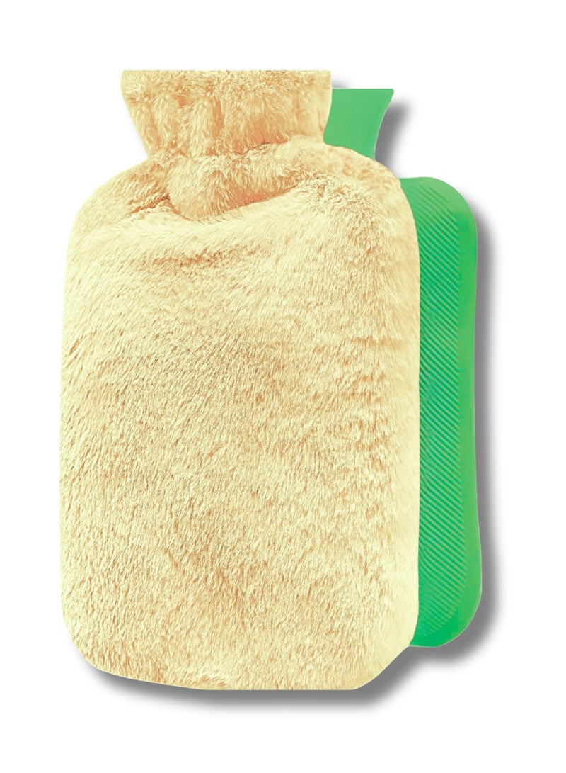 Mini Hot Rubber Water Bag with Protection Cloth Cover - packaging may vary - Image 1