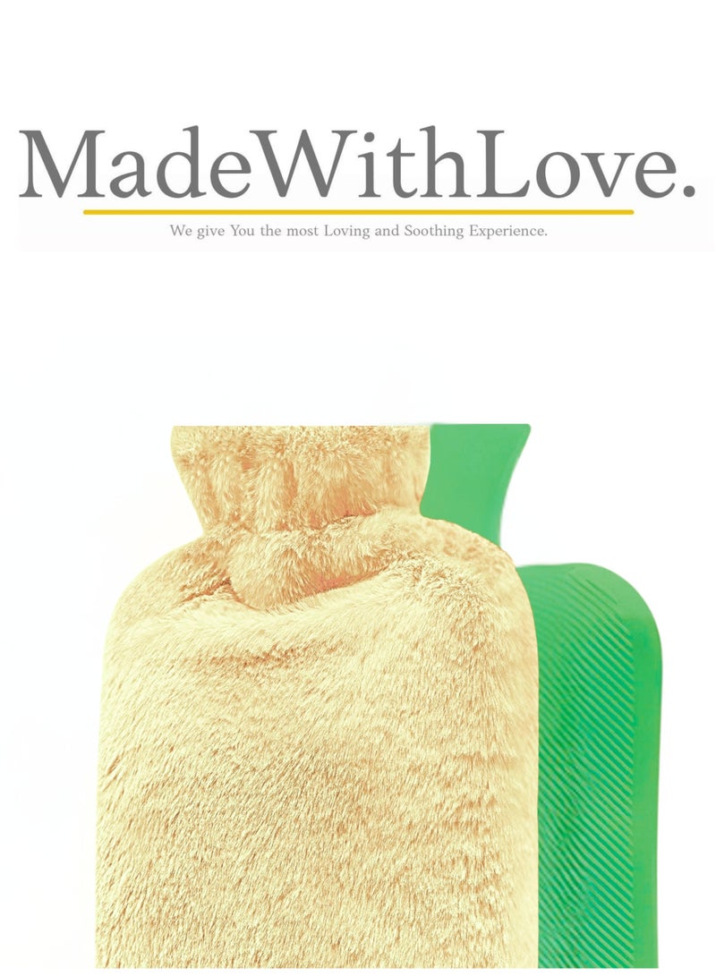Mini Hot Rubber Water Bag with Protection Cloth Cover - packaging may vary - Image 3