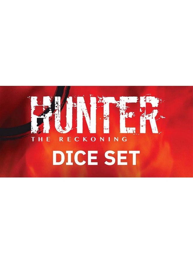 Hunter: The Reckoning 5Th Edition Roleplaying Game Dice Set Accessory To The Reckoning Rpg