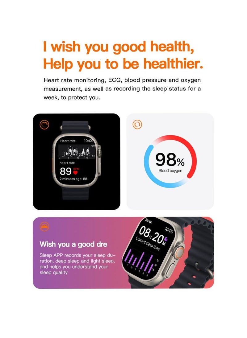 Multi-Functional Smart Watch Black