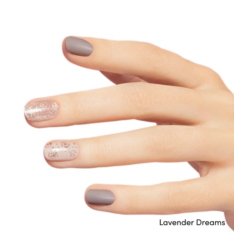 Dashing Diva Gloss Nail Strips Bundle - The Best Sellers Collection - Lavender Dreams & After Glow - UV Free, Chip Resistant, Long Lasting Gel Stickers - Contains 2 Sets - Image 3