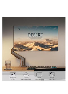 NB NB North Bayou Ergonomic Desktop Mount for 17" to 30" Monitors NB-F80  - Image 5