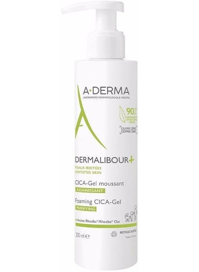 A-Derma Dermalibour+ Cica - Foaming Gel 200Ml